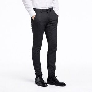 Size 36x32 Masons Torino Men’s Slim Fit Chino Pants Gray Stretch Dress Pants